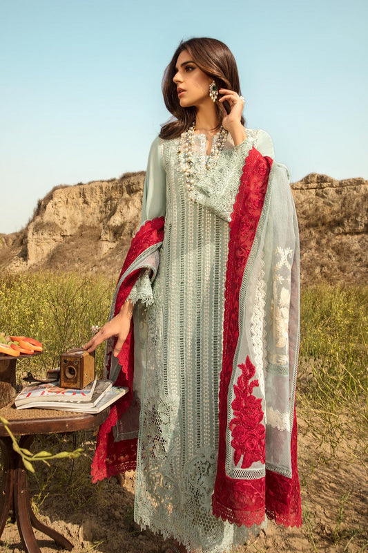 Saira Shakira Summer Luxury Pret' 23 Opel - Chikankari Lawn - TC-459