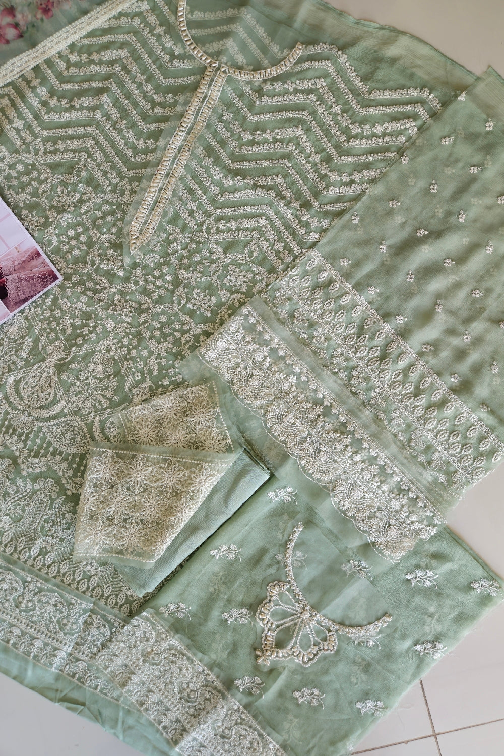 Baroque Chantelle Embroidered Chiffon Collection - CH11-01 - TC-538