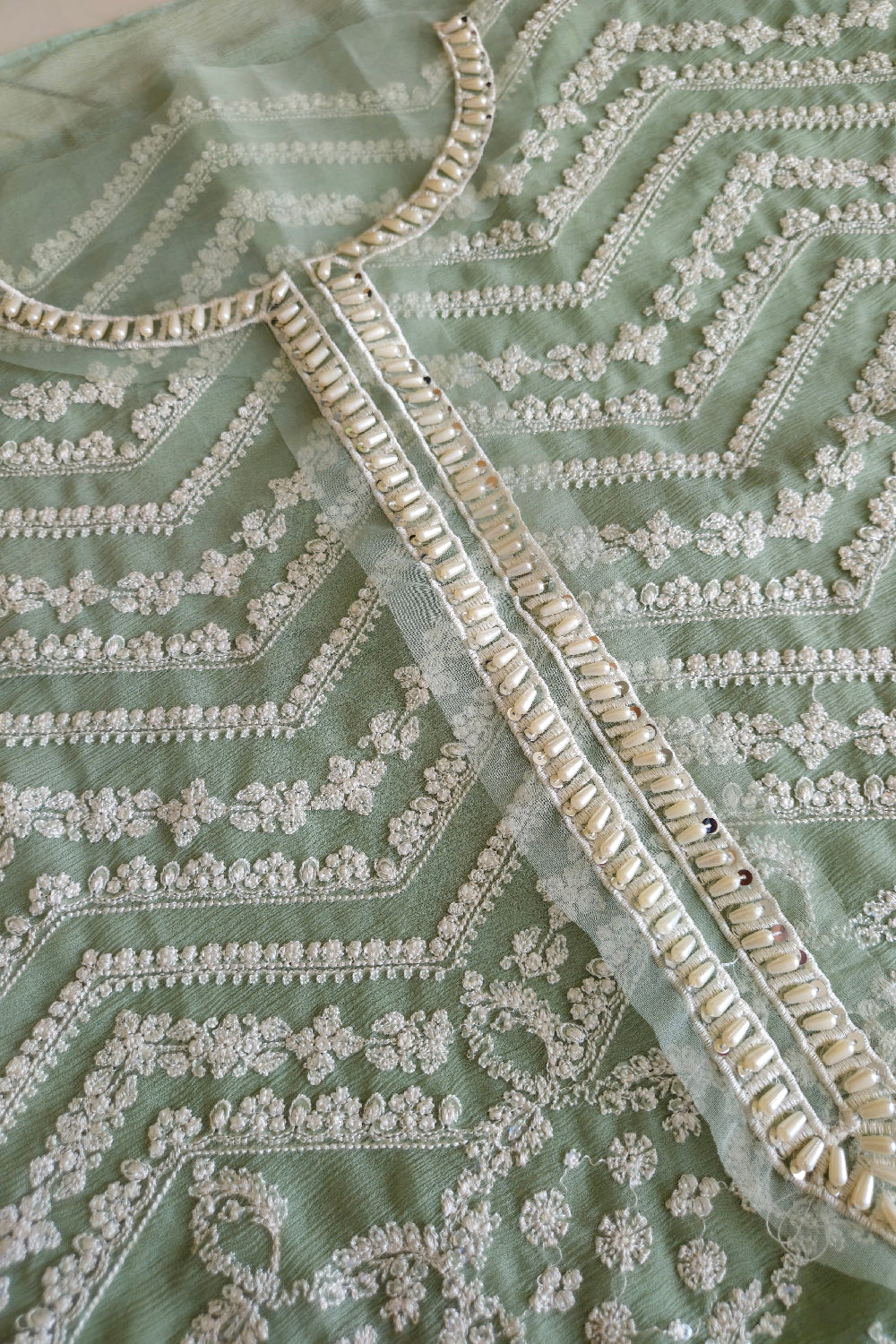 Baroque Chantelle Embroidered Chiffon Collection - CH11-01 - TC-538