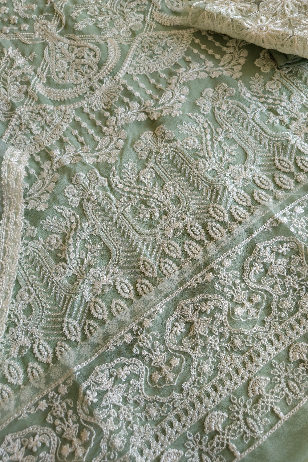 Baroque Chantelle Embroidered Chiffon Collection - CH11-01 - TC-538