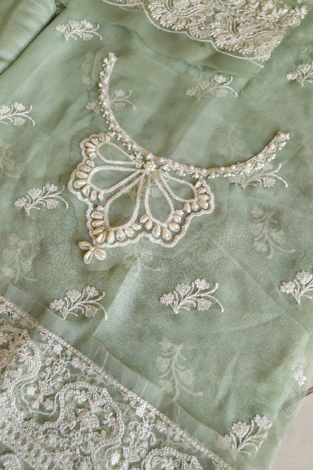 Baroque Chantelle Embroidered Chiffon Collection - CH11-01 - TC-538