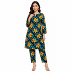 Premium Printed Pure AirJet Lawn 2 Piece Suit | Shirt & Trouser - TC-1690