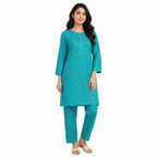 Premium Printed Pure AirJet Lawn 2 Piece Suit | Shirt & Trouser - TC-1697