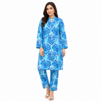 Premium Printed Pure AirJet Lawn 2 Piece Suit | Shirt & Trouser - TC-1699