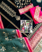 Zainab Chottani - Velvet Collection'22 - PAREESHAY - TC-267