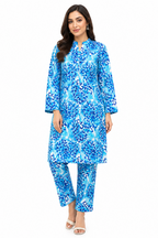 Premium Printed Pure AirJet Lawn 2 Piece Suit | Shirt & Trouser - TC-1699