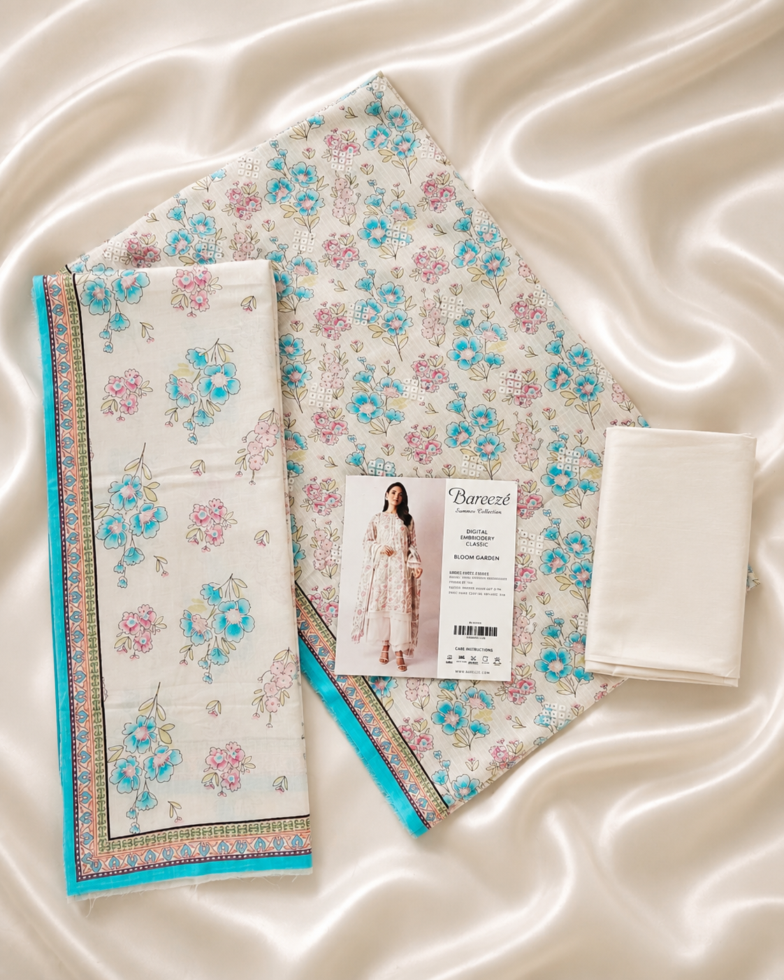 Bareeze Digital Print Embroidered Summer Collection'26 - TC-1737