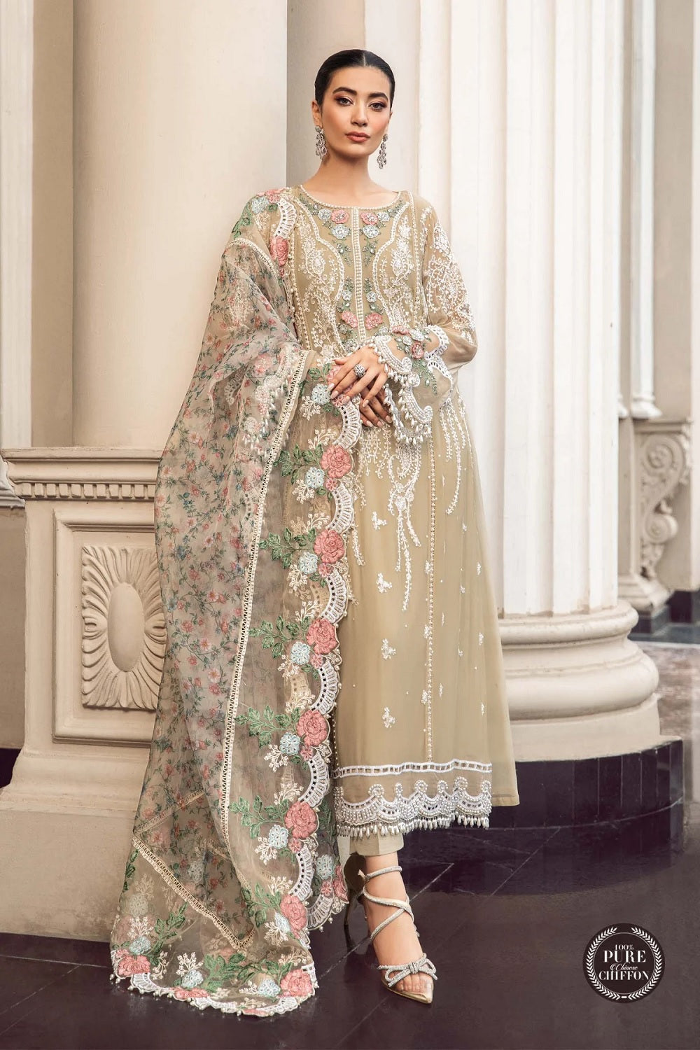 Maria.B. Embroidered Lawn Collection'23 - MPC-23-101 - TC-933