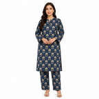 Premium Printed Pure AirJet Lawn 2 Piece Suit | Shirt & Trouser - TC-1676
