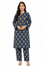 Premium Printed Pure AirJet Lawn 2 Piece Suit | Shirt & Trouser - TC-1676