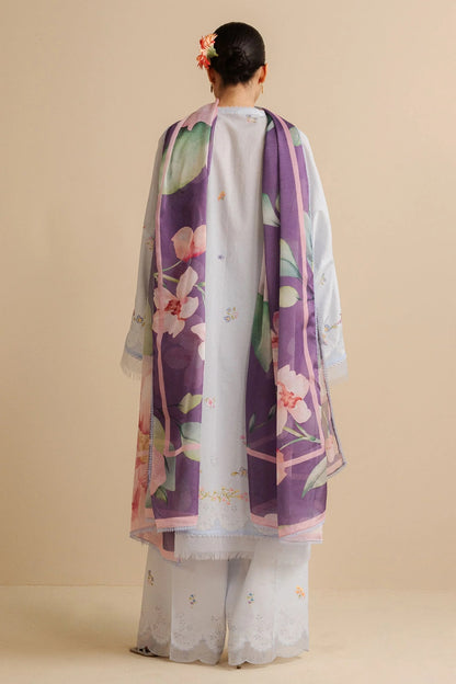 Original Factory Leftover Coco by Zara Shahjahan Digital Print Lawn - Aria-3A - TC-1310