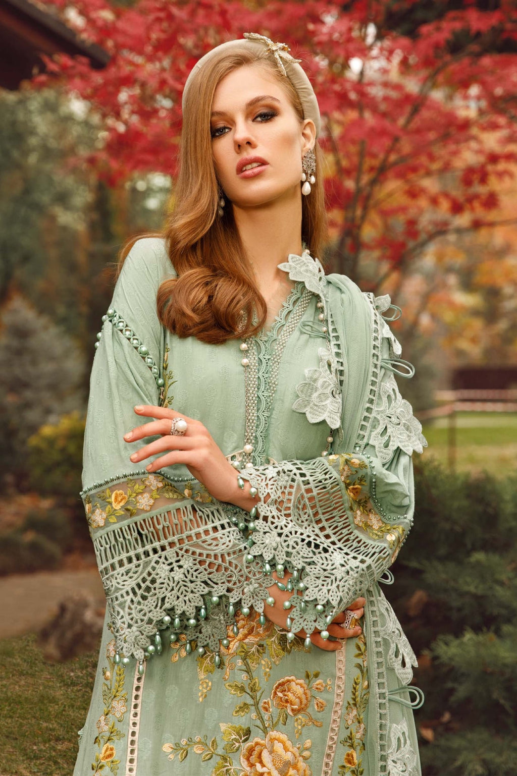Maria.B Eid Collection Luxury Lawn SS'24 - 2B - TC-363