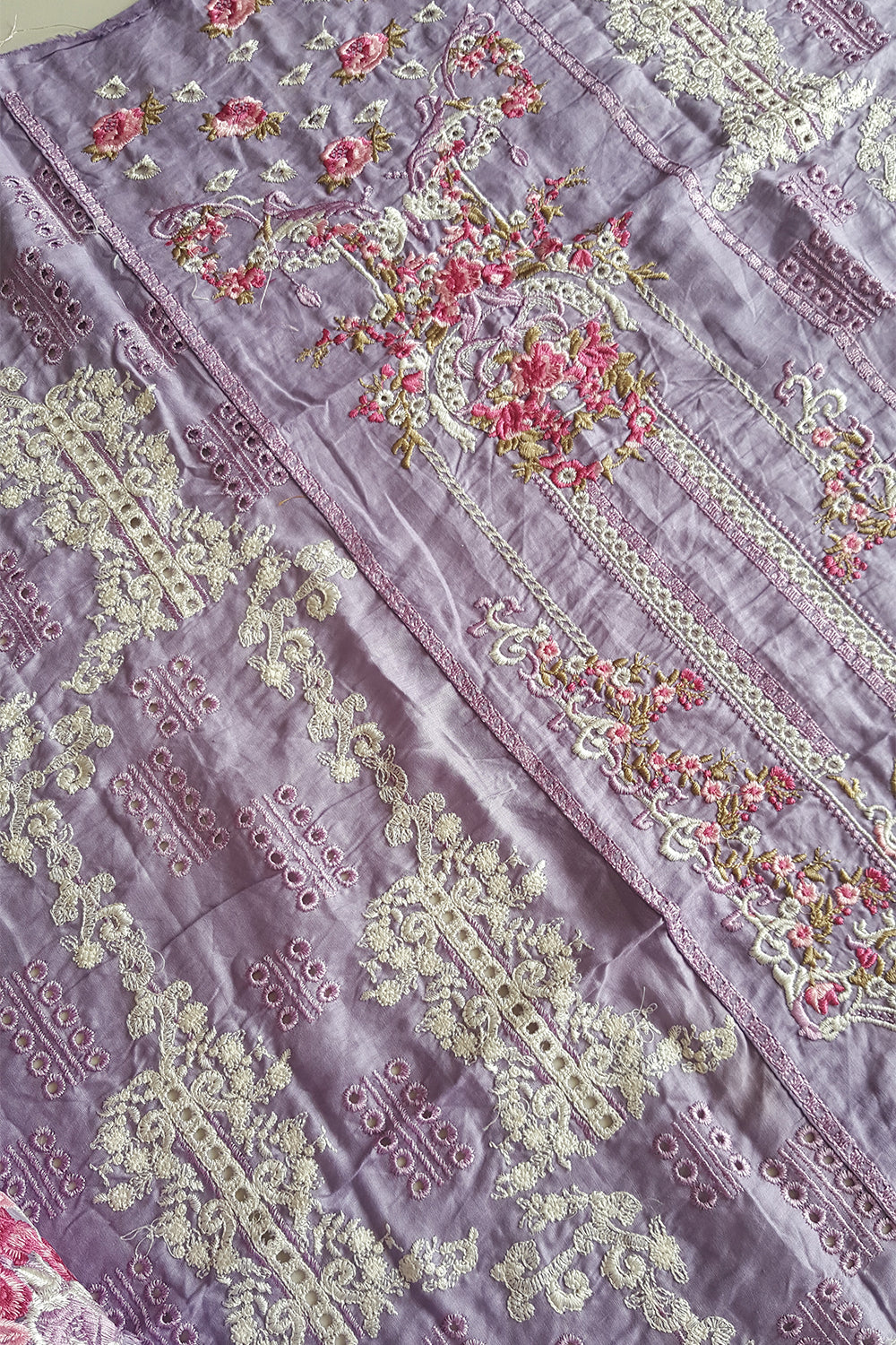 Elaf Festive Chikankari Collection 2023 - EFC 3B- London Hue - TC-407