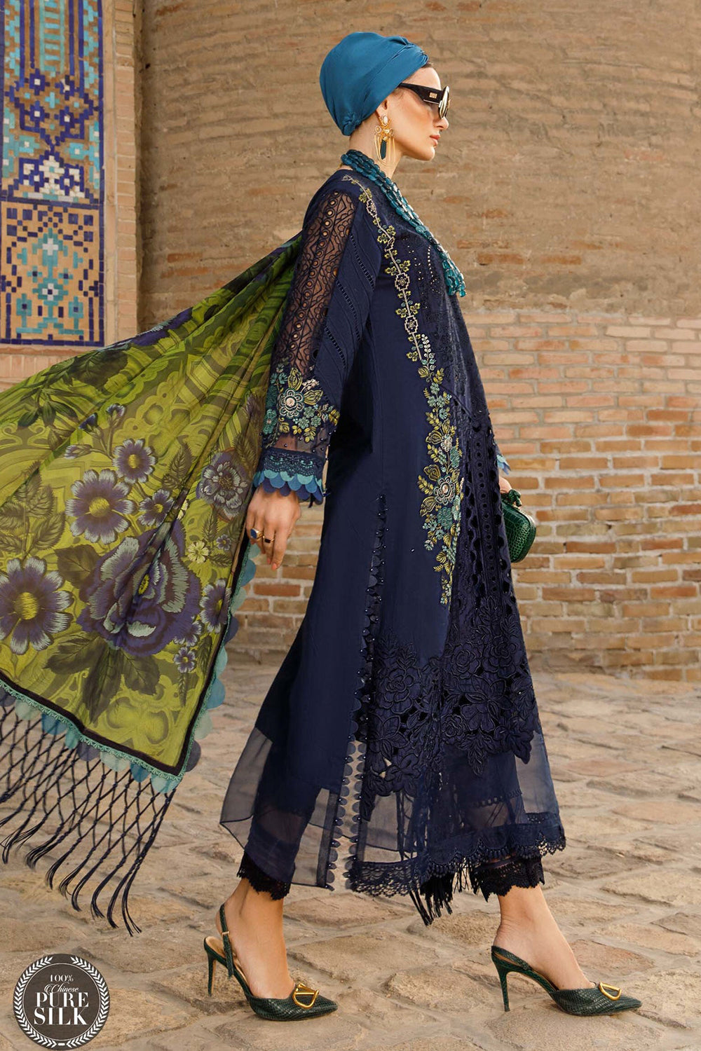 Maria.B Eid Collection Luxury Lawn D-2313-B - TC-397
