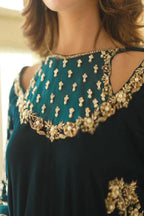 Afrozeh Luxury Formals Velvet Collection'24 - TC-1049