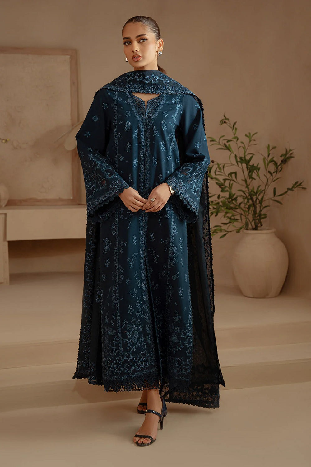 Afrozeh Rivera Noemie Luxury Lawn Edit'26 - TC-1531