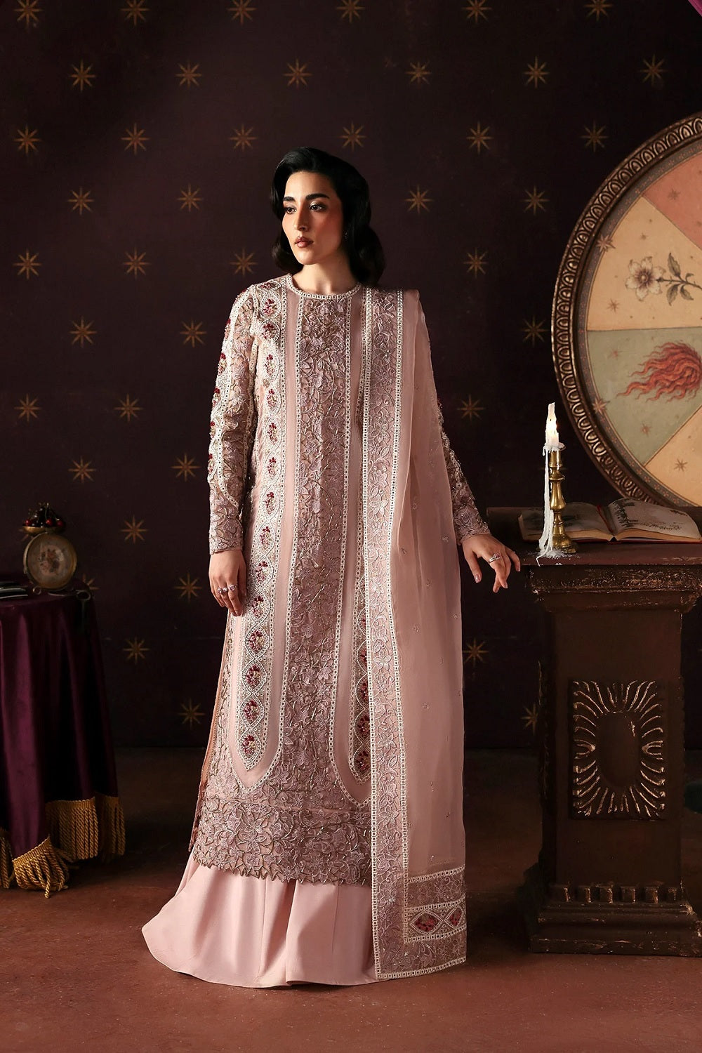 Afrozeh La Fuchsia Luxury Wedding Festive Collection | HERMIT - TC-1827