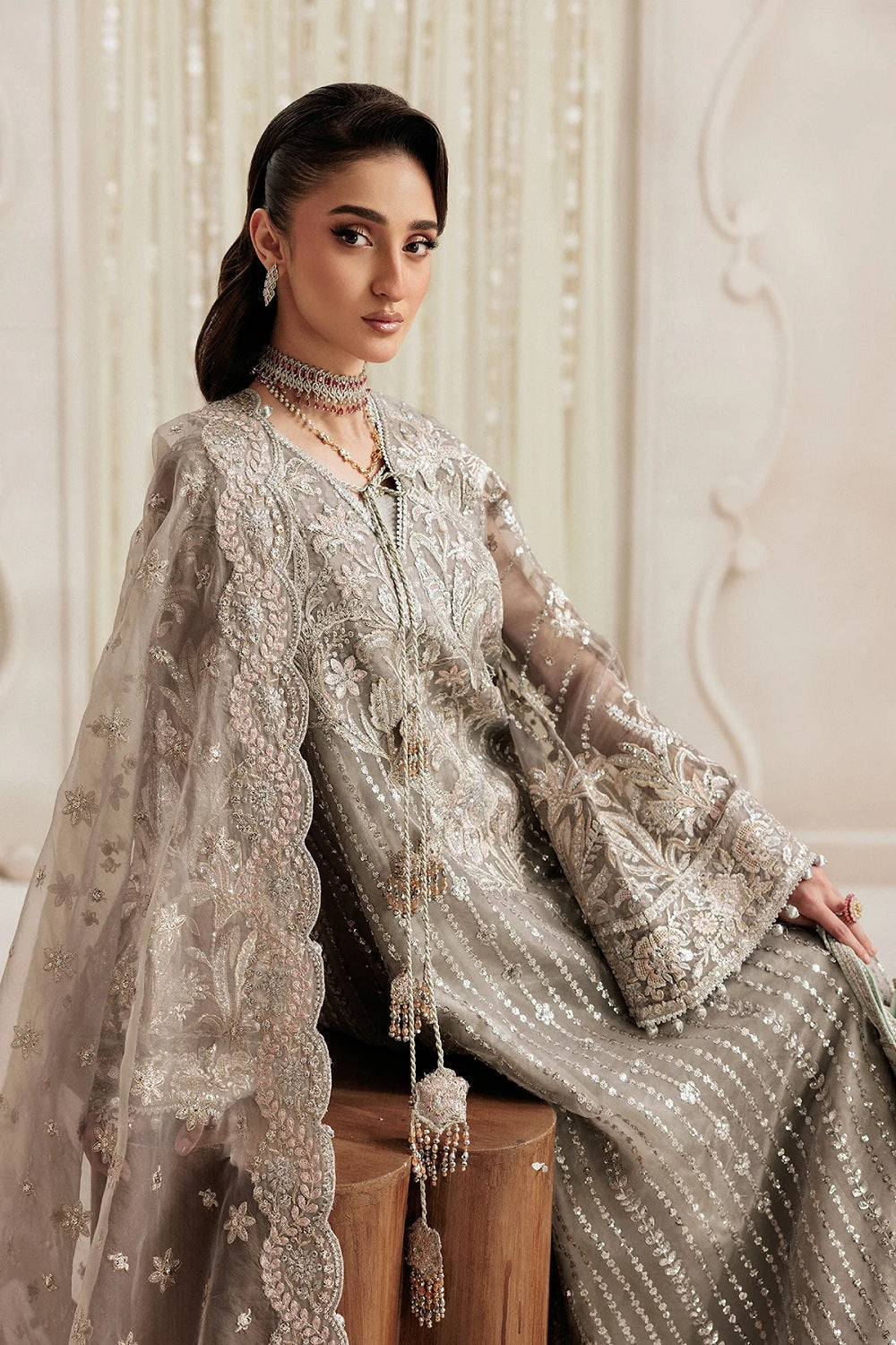 AIK Shaam - Look A2602 Luxury Embroidered Wedding Edition - TC-1816