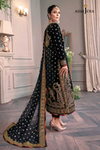 Asim Jofa - The Ayeza Edit - Royal Velvet Collection - AJAM-02 - TC-631