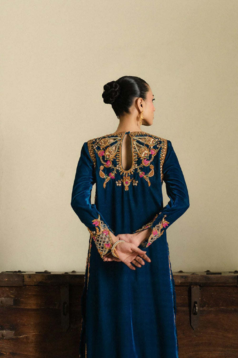 Aneeka Ruknuddin - VANI Rumi Wedding Formal Velvet Collection'25 - TC-1467