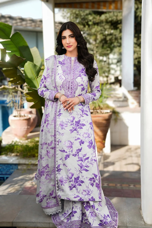 Aneela's Collection Printed Embroidered Lawn'25 - TC-1278