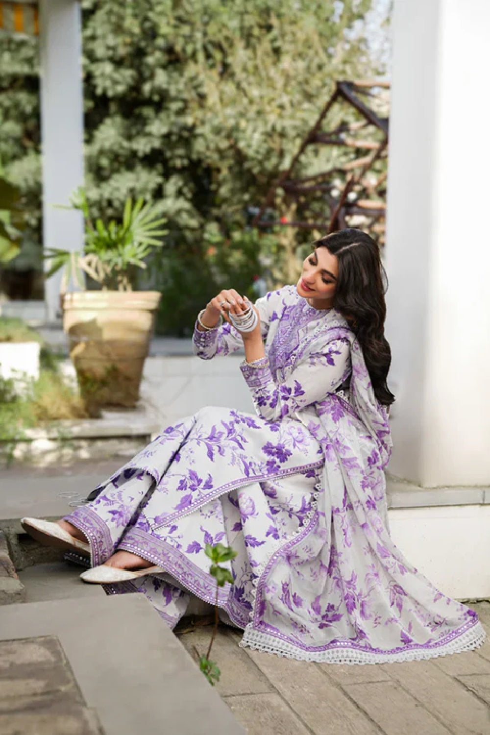 Aneela's Collection Printed Embroidered Lawn'25 - TC-1278