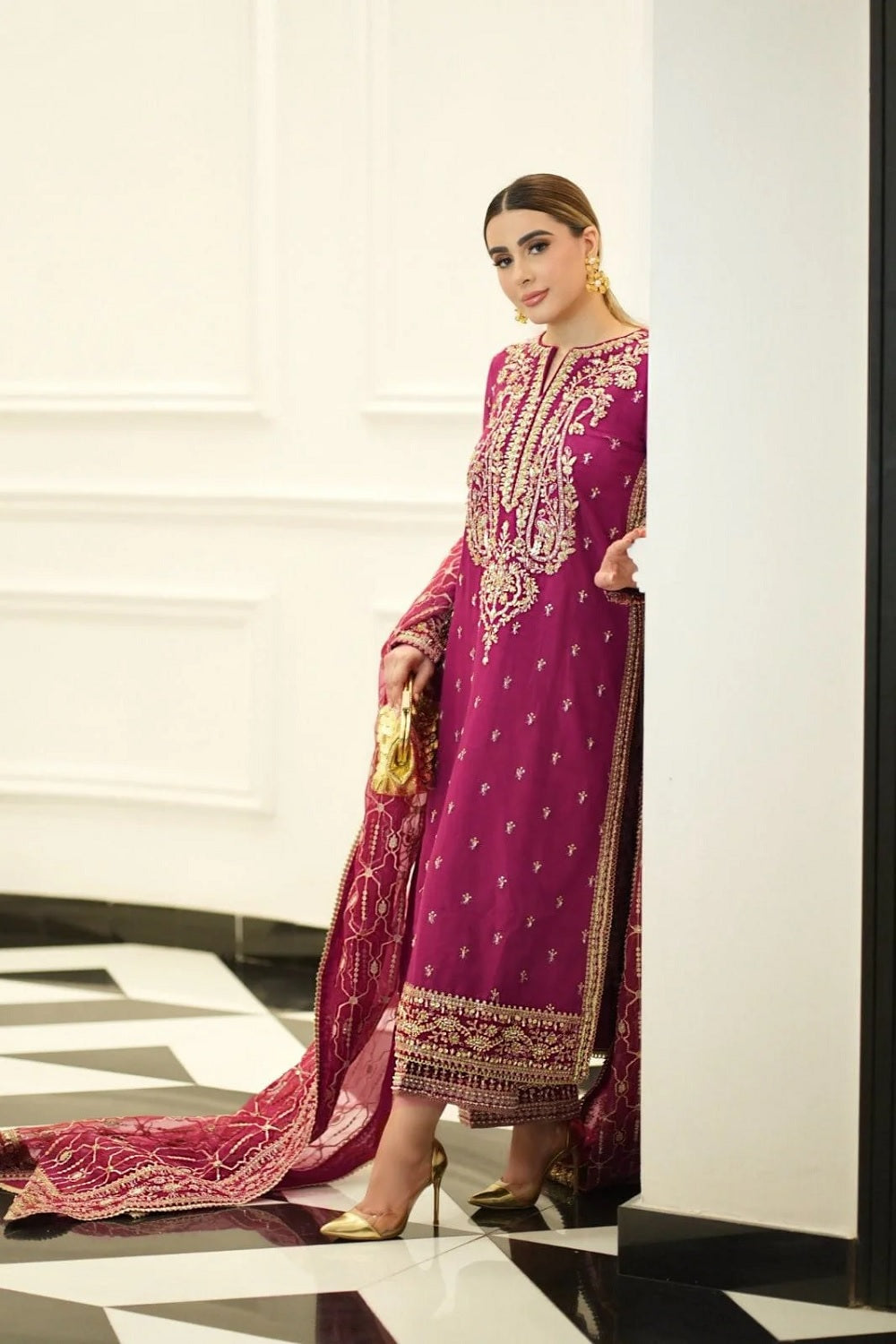 Aneelas – ZINIA 987 Luxury Wedding Hand Embellishment – TC-1453