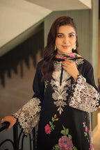 Aneelas Luxury Printed Embroidered Lawn - TC-1760