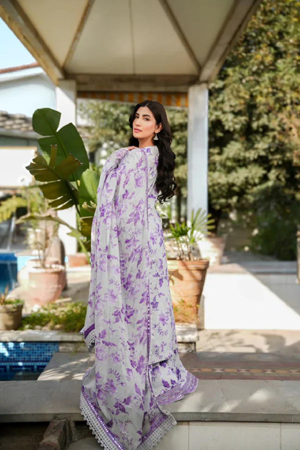 Aneela's Collection Printed Embroidered Lawn'25 - TC-1278