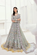 Ahmad Sultan - Orchid Bridal Hand Embellished Maxi - TC-1445