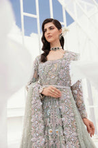 Ahmad Sultan - Orchid Bridal Hand Embellished Maxi - TC-1445