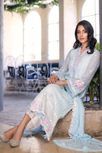 Azure | Ensembles Embroidered Formals | Sky Bloom | TC-1069