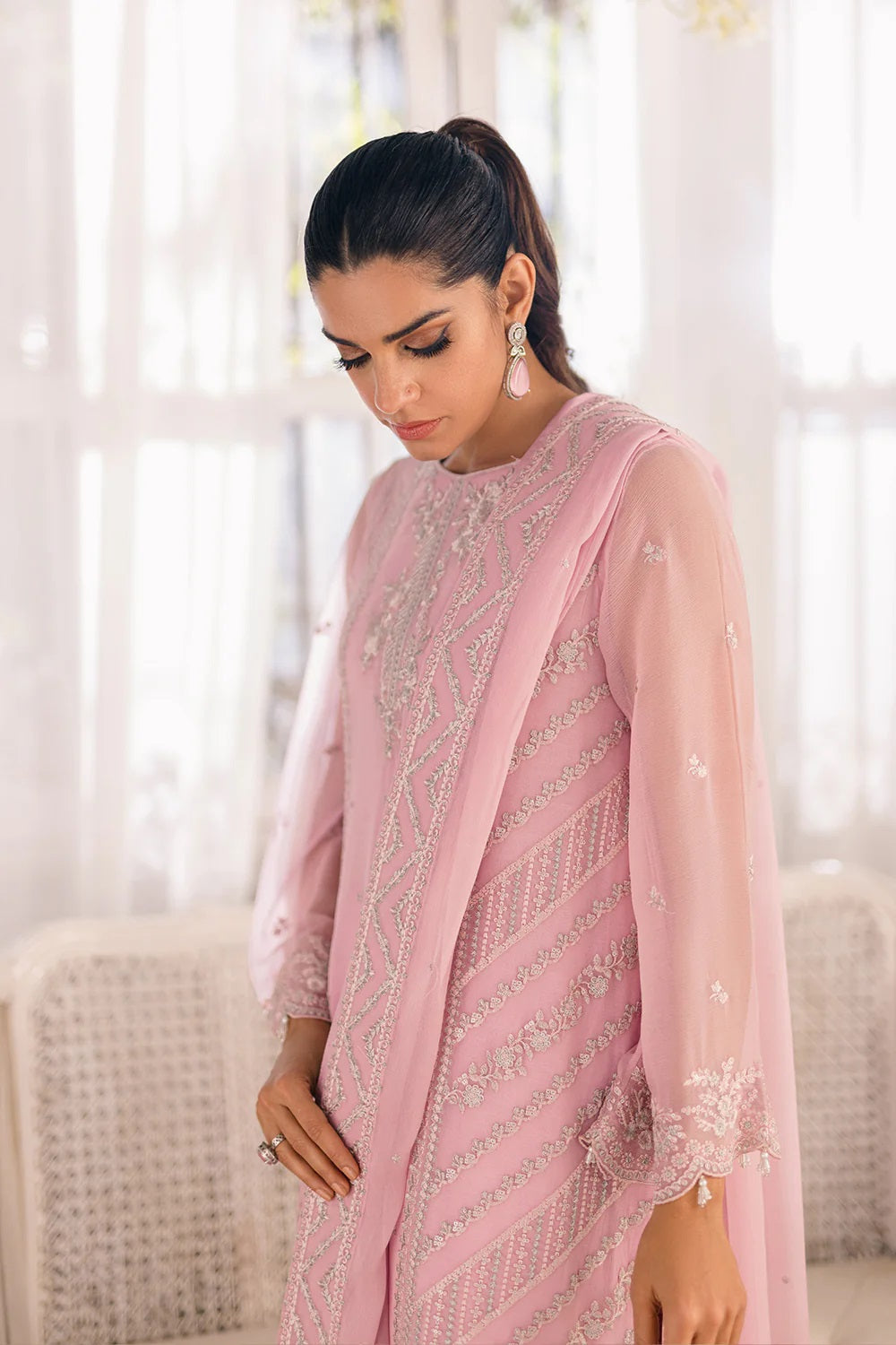 Azure | Ensembles Embroidered Formals | Tender Tulip | TC-935