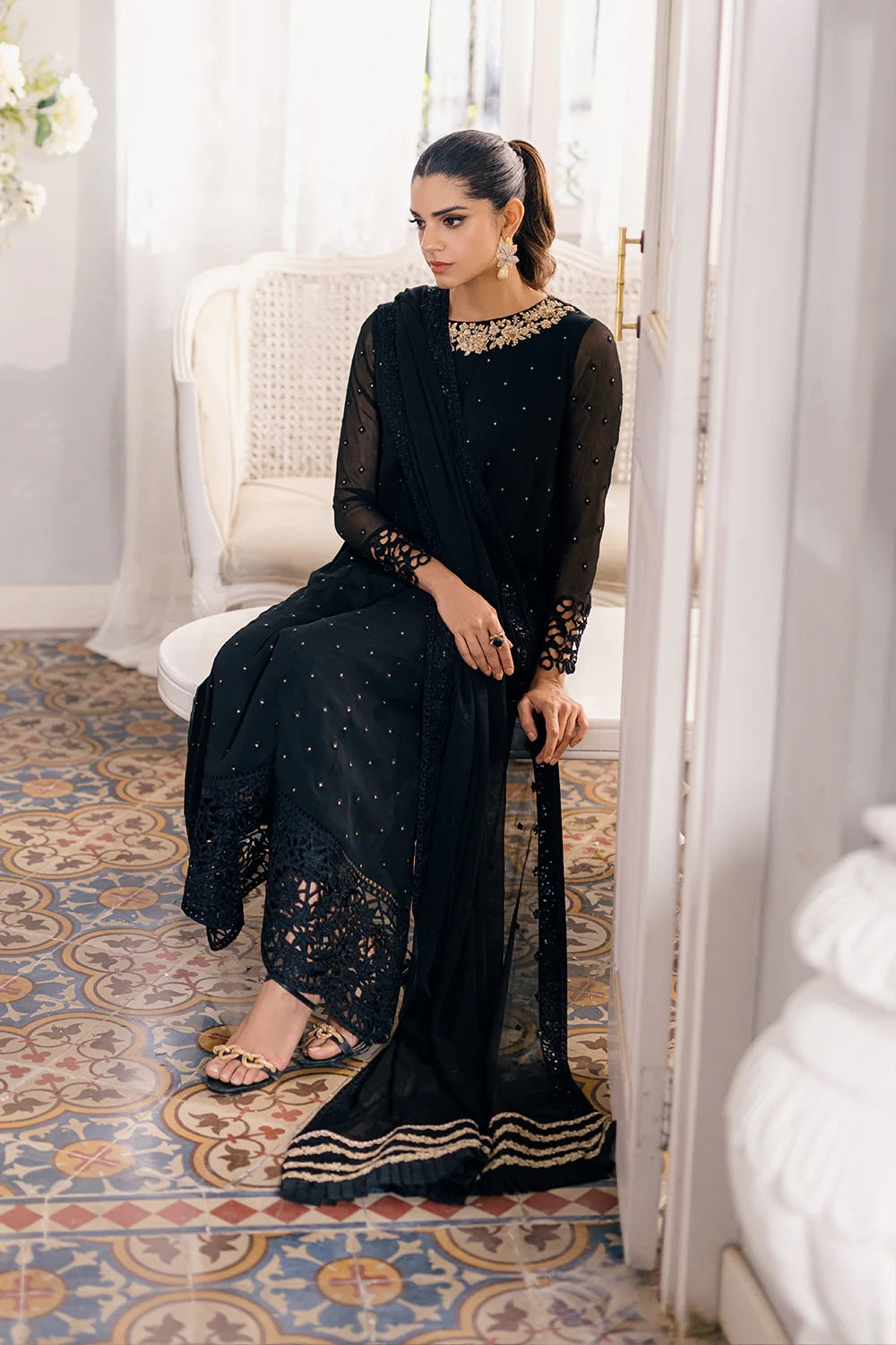 Azure | Ensembles Embroidered Formals | Midnight Glow | TC-900