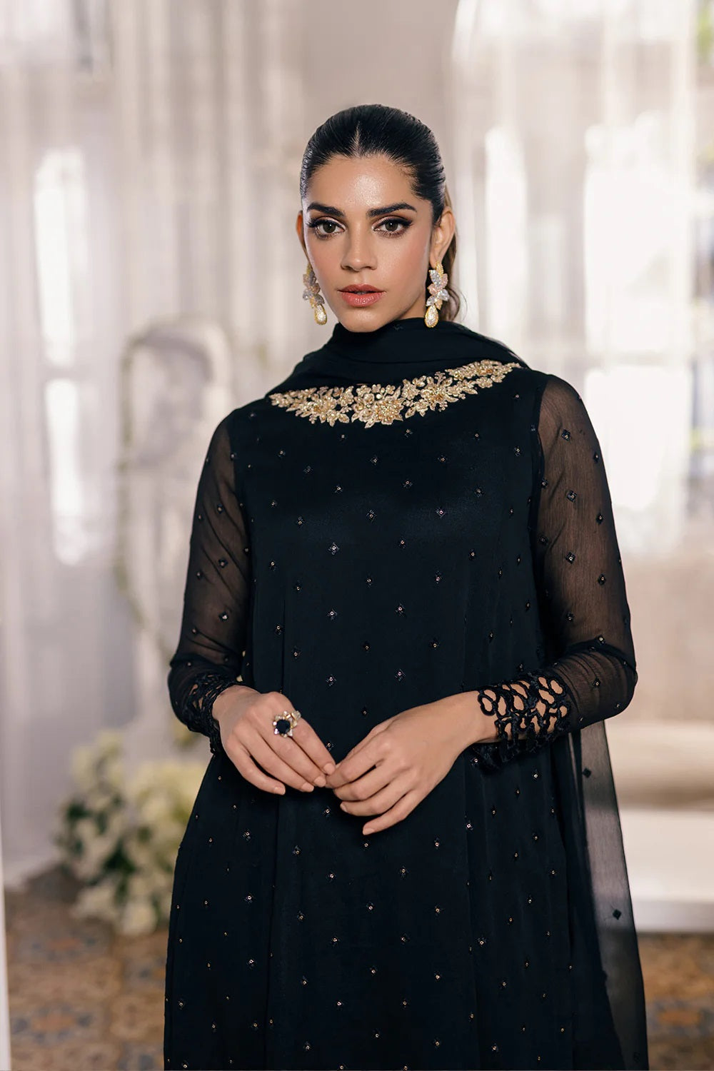 Azure | Ensembles Embroidered Formals | Midnight Glow | TC-900