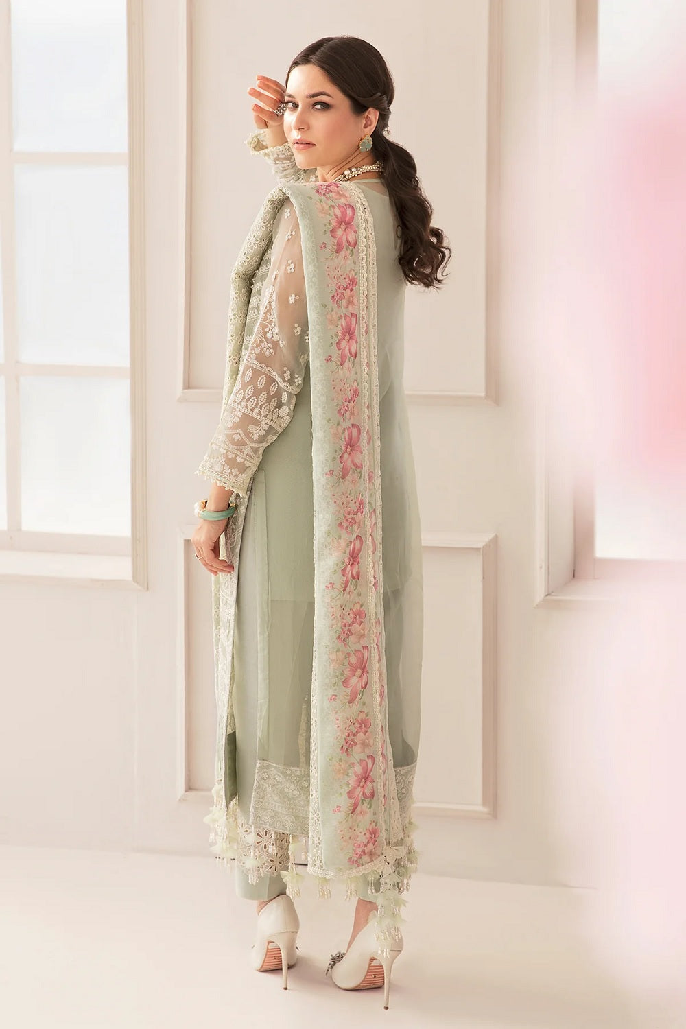 Baroque Chantelle Embroidered Chiffon Collection - CH11-01 - TC-538