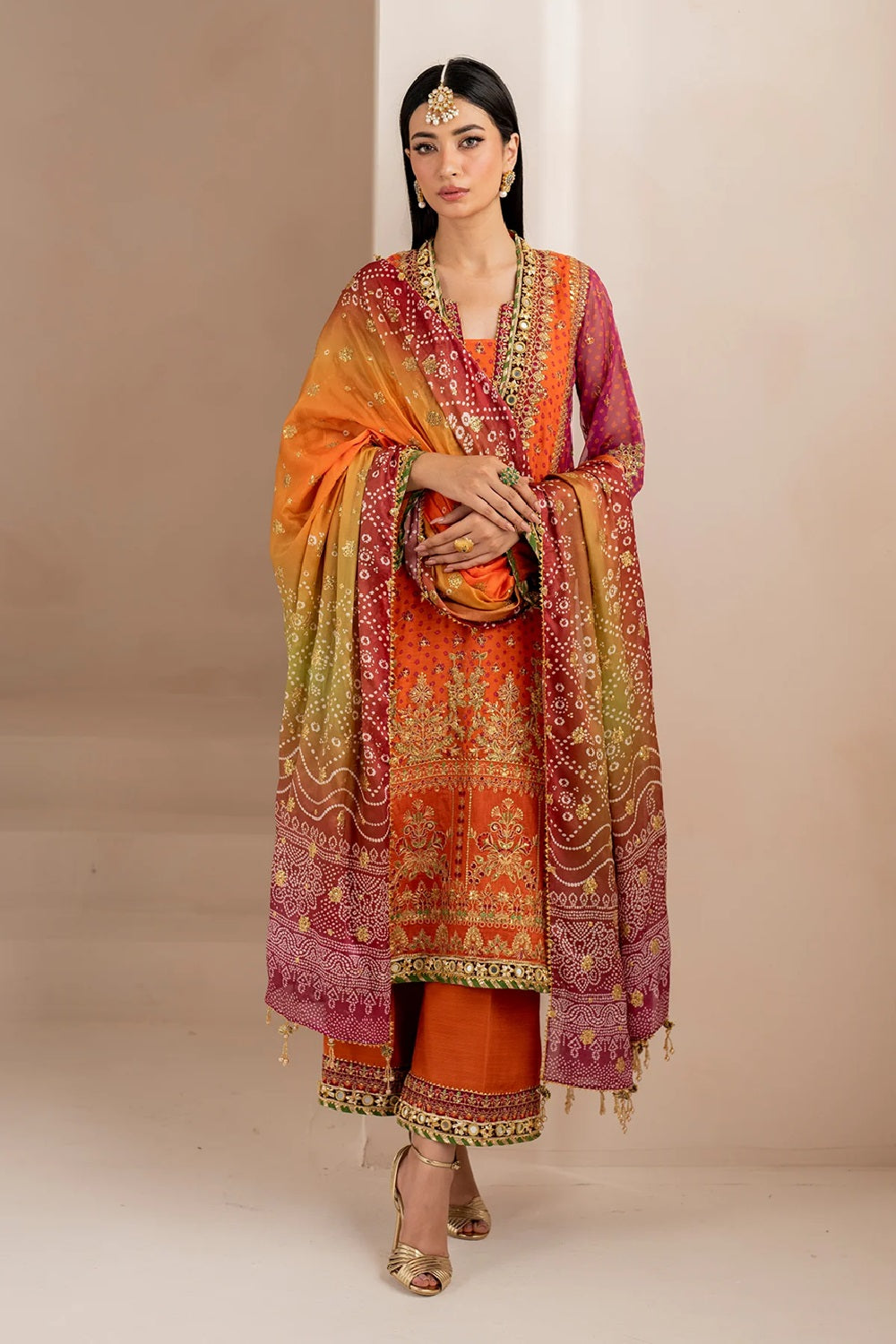 Baroque SF-706 Luxury Embroidered Chiffon Edit'26 - TC-1748