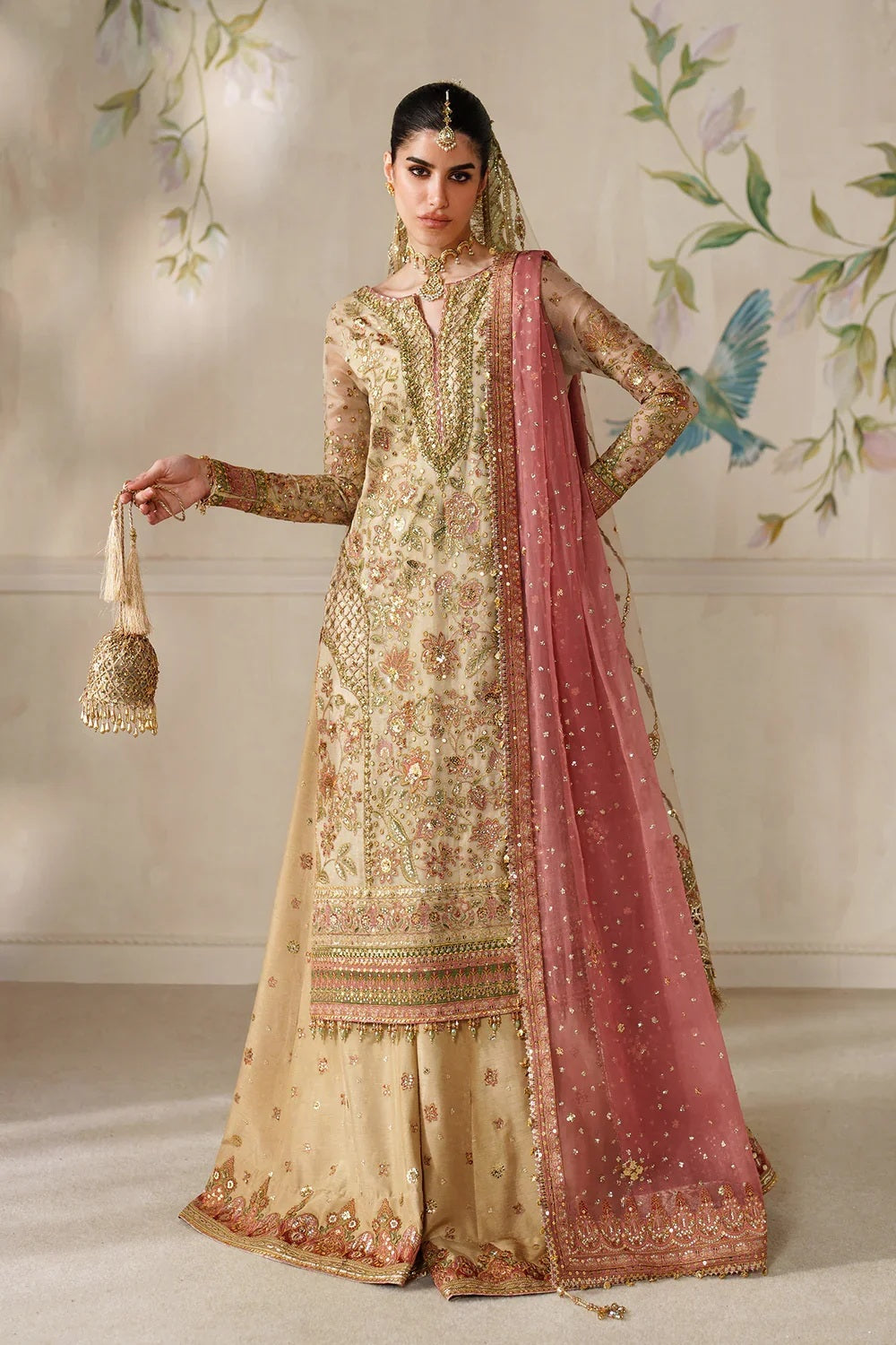 Baroque Chantelle Luxury Embroidered Chiffon CH14-02 - TC-1805