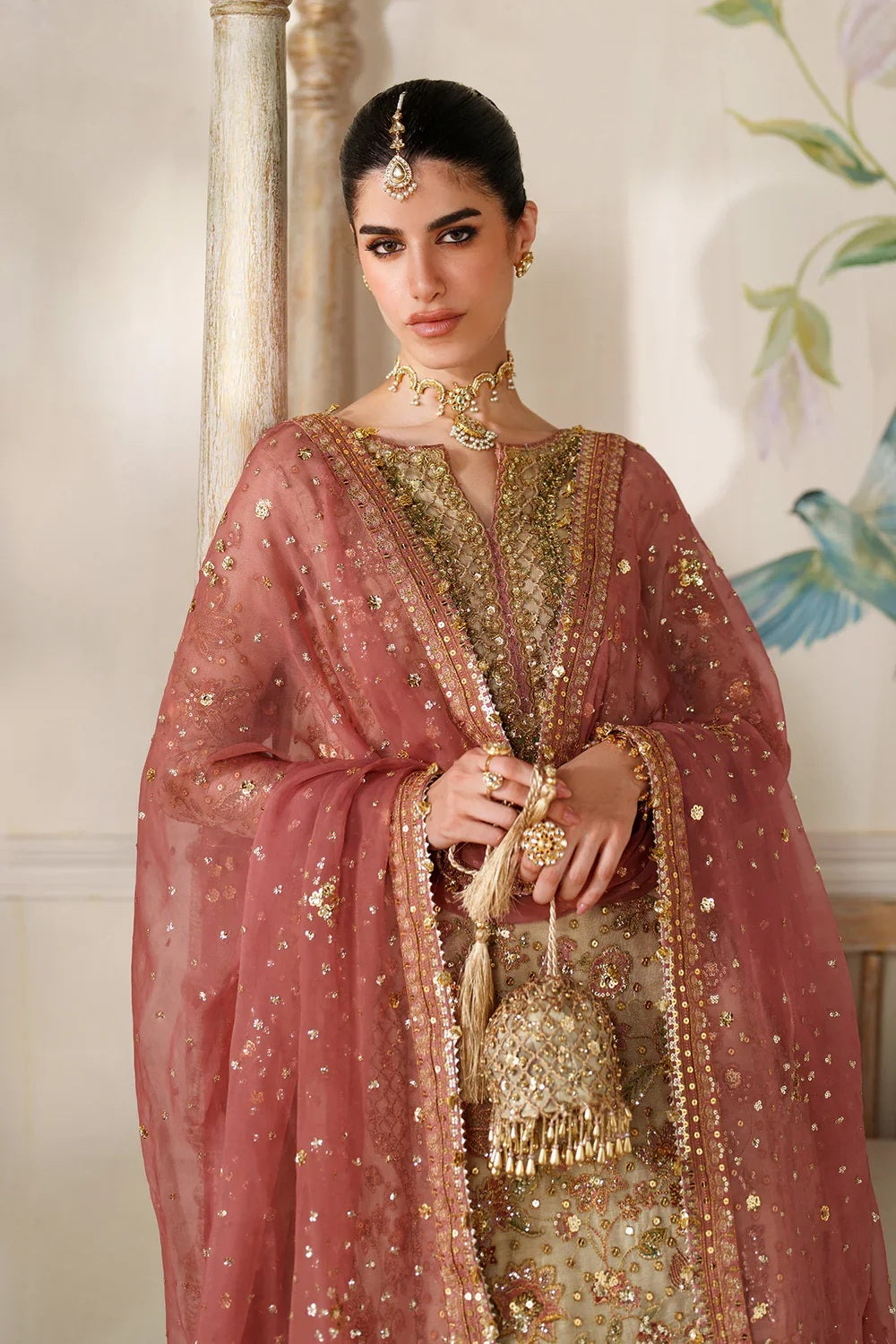 Baroque Chantelle Luxury Embroidered Chiffon CH14-02 - TC-1805