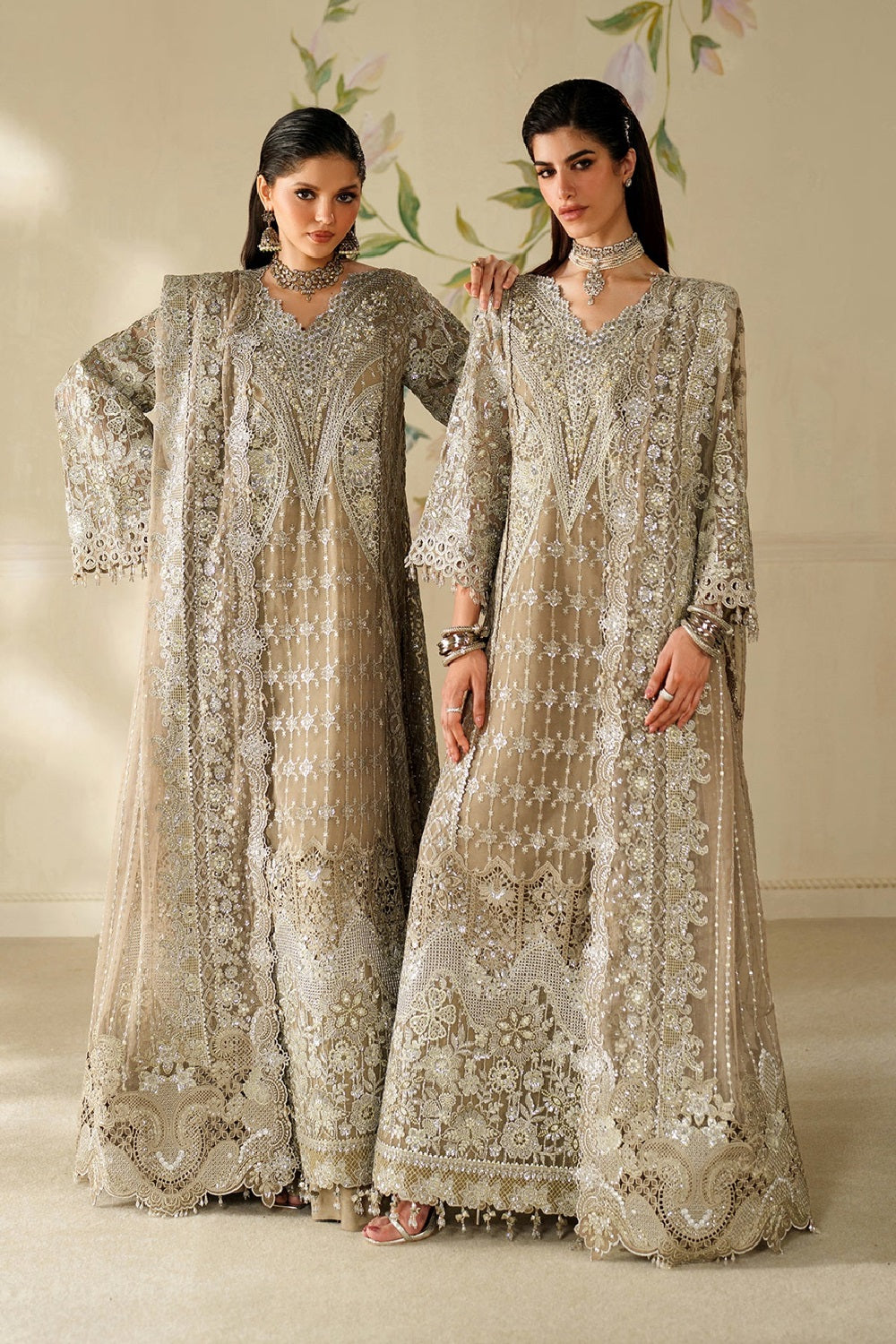 Baroque Chantelle Luxury Embroidered Chiffon CH14-08 - TC-1781