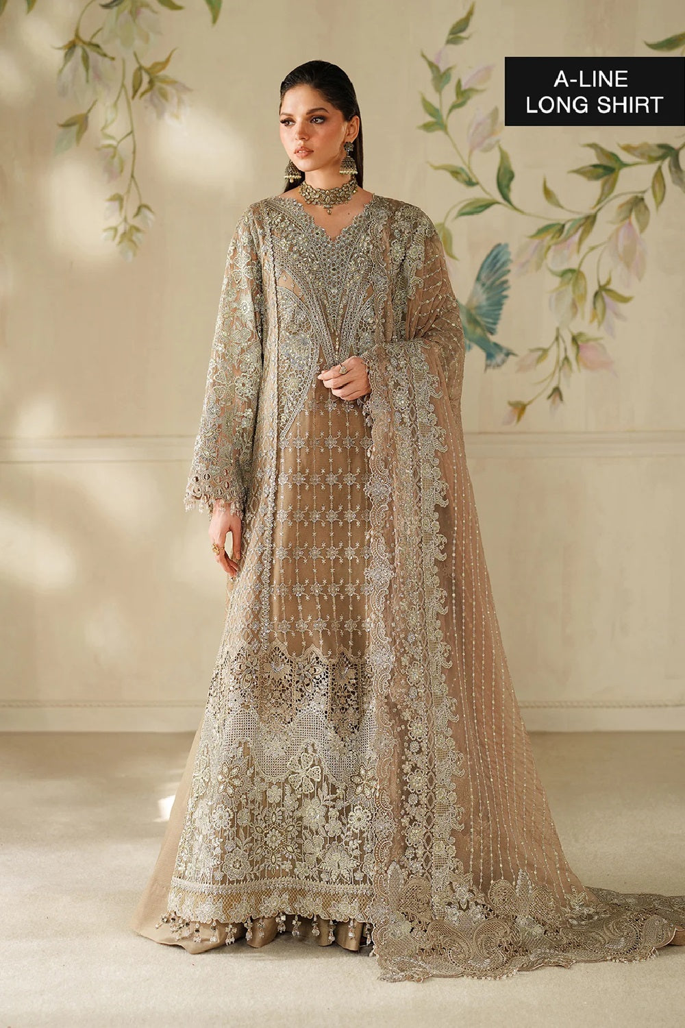 Baroque Chantelle Luxury Embroidered Chiffon CH14-08 - TC-1781