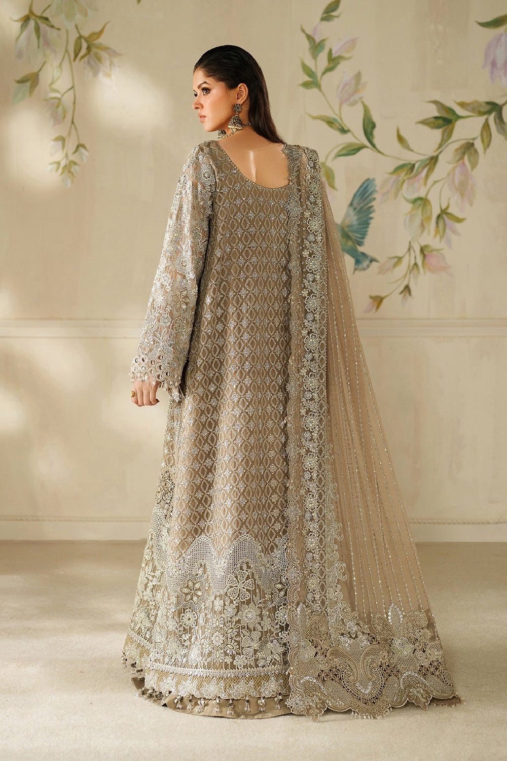 Baroque Chantelle Luxury Embroidered Chiffon CH14-08 - TC-1781