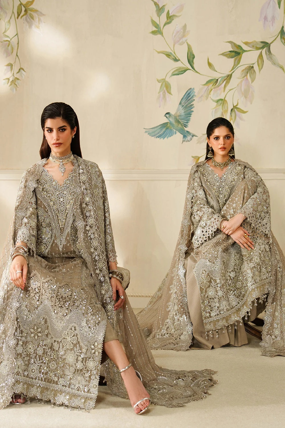 Baroque Chantelle Luxury Embroidered Chiffon CH14-08 - TC-1781