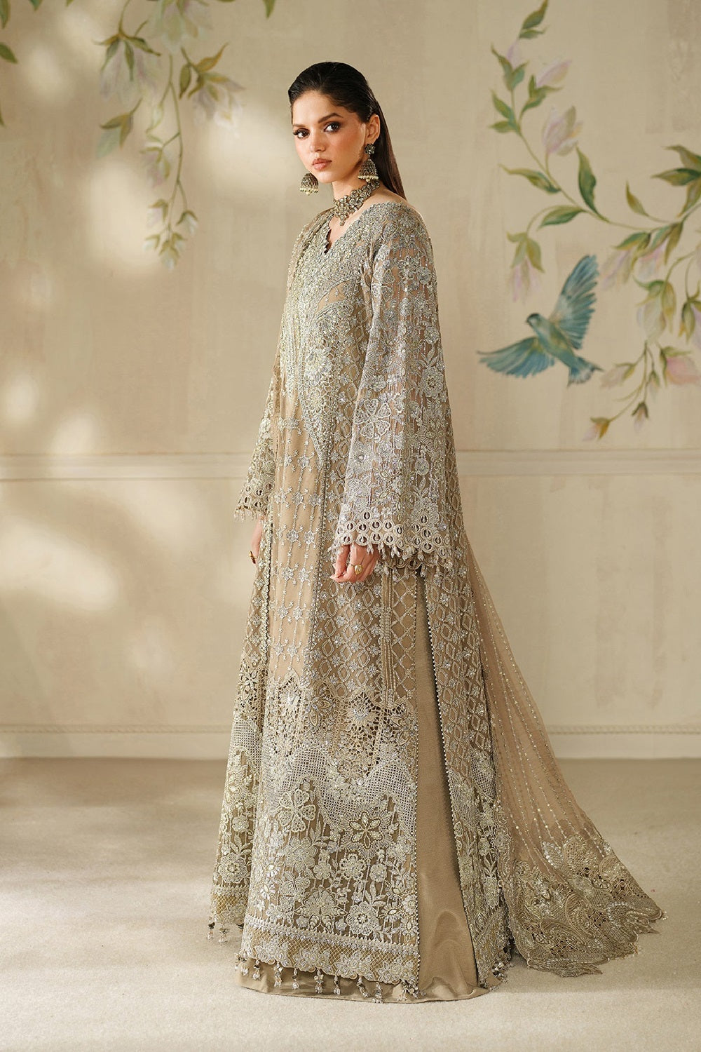 Baroque Chantelle Luxury Embroidered Chiffon CH14-08 - TC-1781