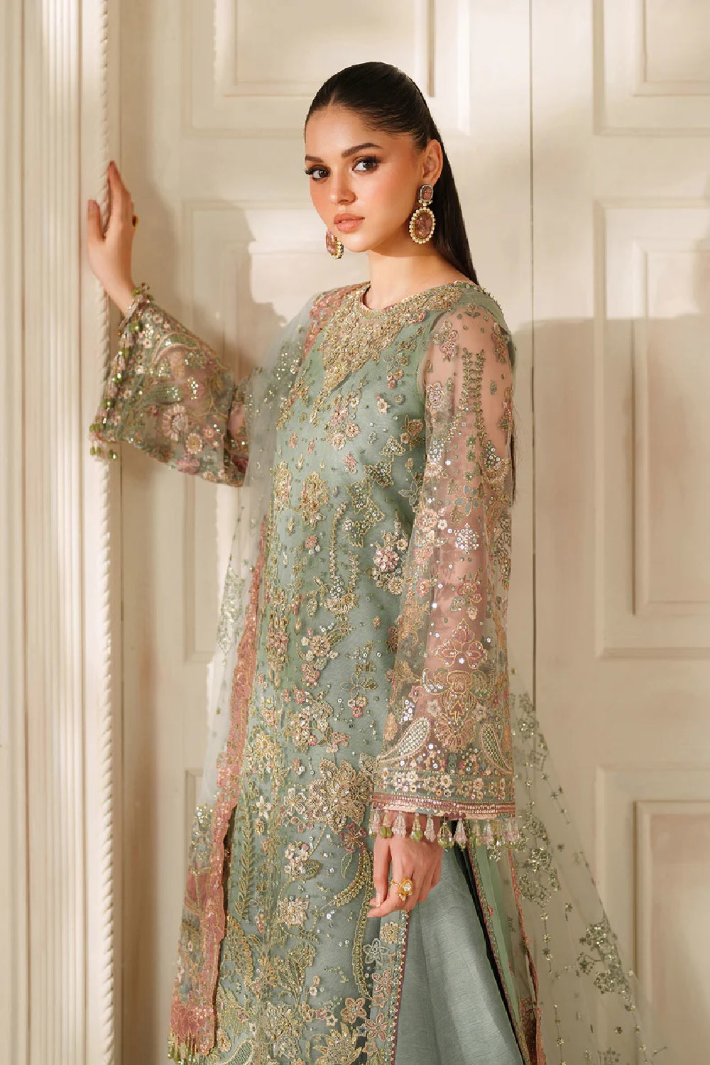 Baroque Chantelle Luxury Embroidered Chiffon CH14-06 - TC-1581