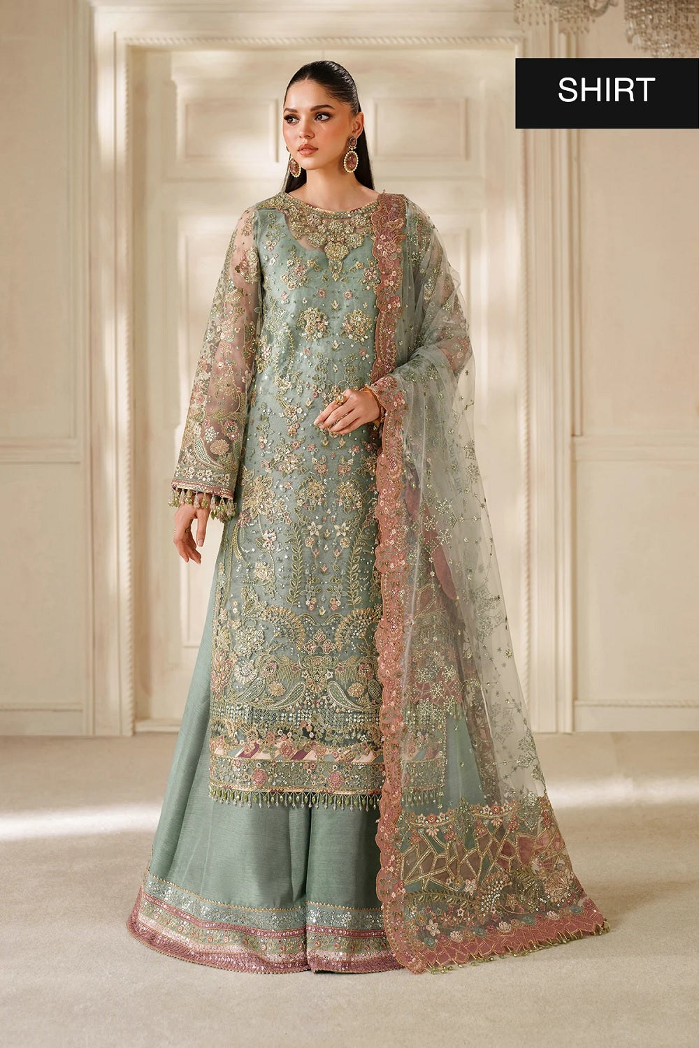 Baroque Chantelle Luxury Embroidered Chiffon CH14-06 - TC-1581