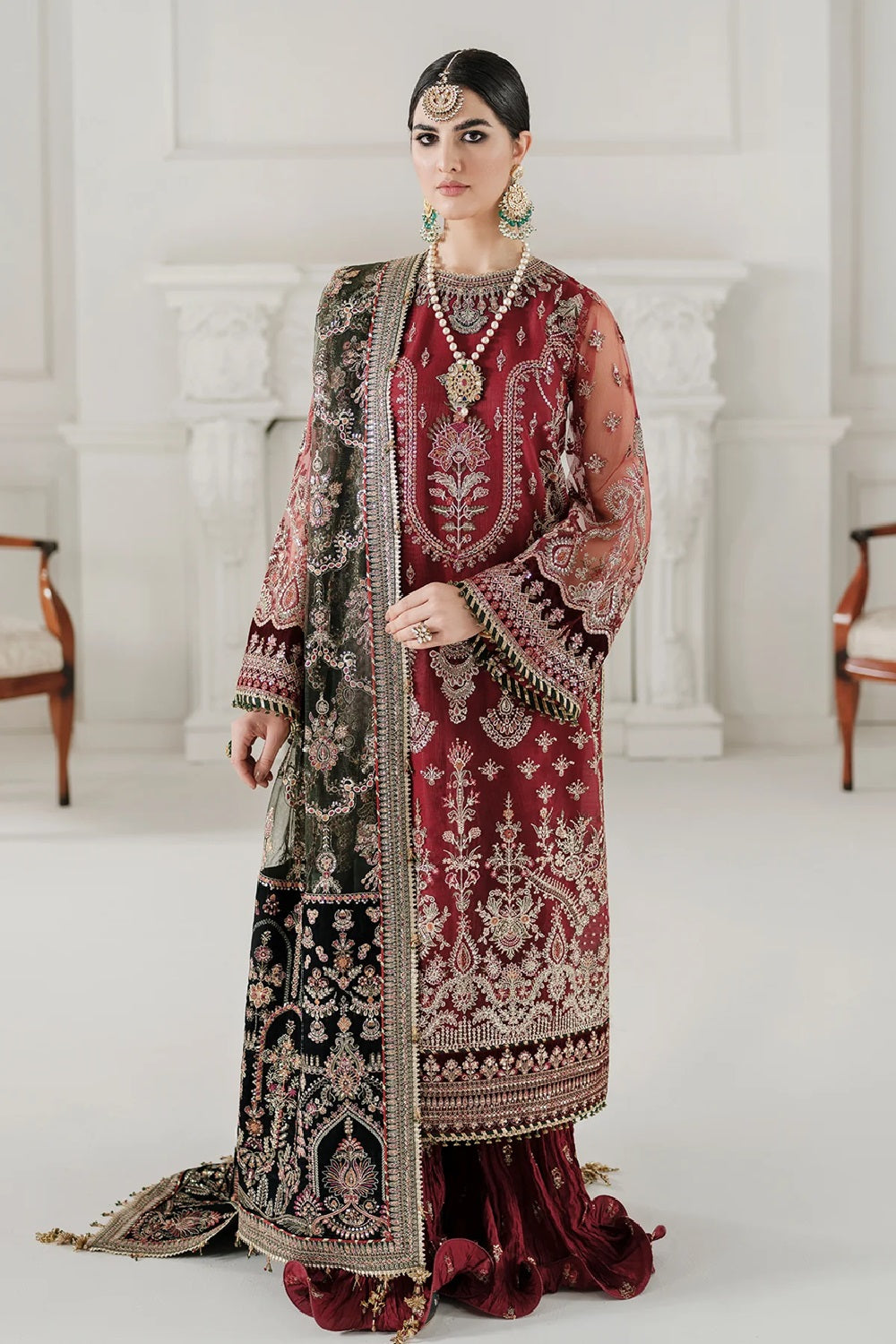 BAROQUE CHANTELLE LUXURY EMBROIDERED CH10-07 - TC-649