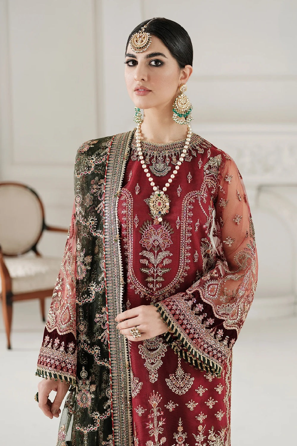 BAROQUE CHANTELLE LUXURY EMBROIDERED CH10-07 - TC-649