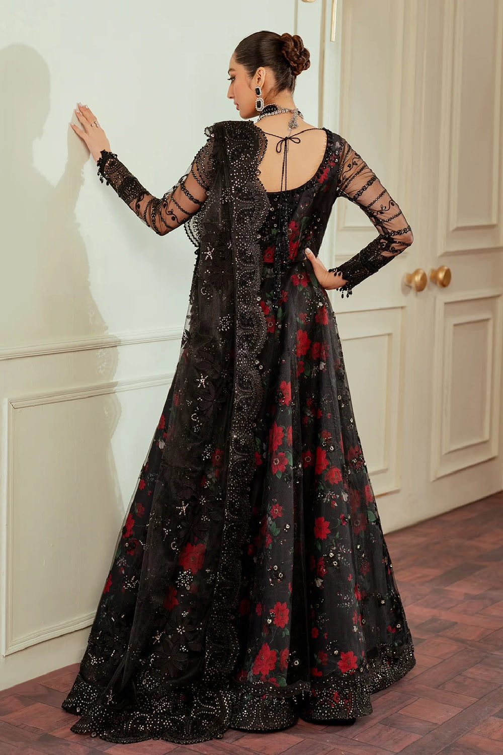Baroque Chantelle Embroidered Formal Net'25 - CH13-05 - TC-1375