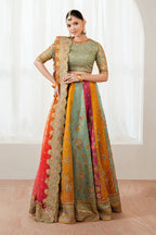 Baroque Luxury Embroidered Silk Maxi SF-4036 - TC-1406